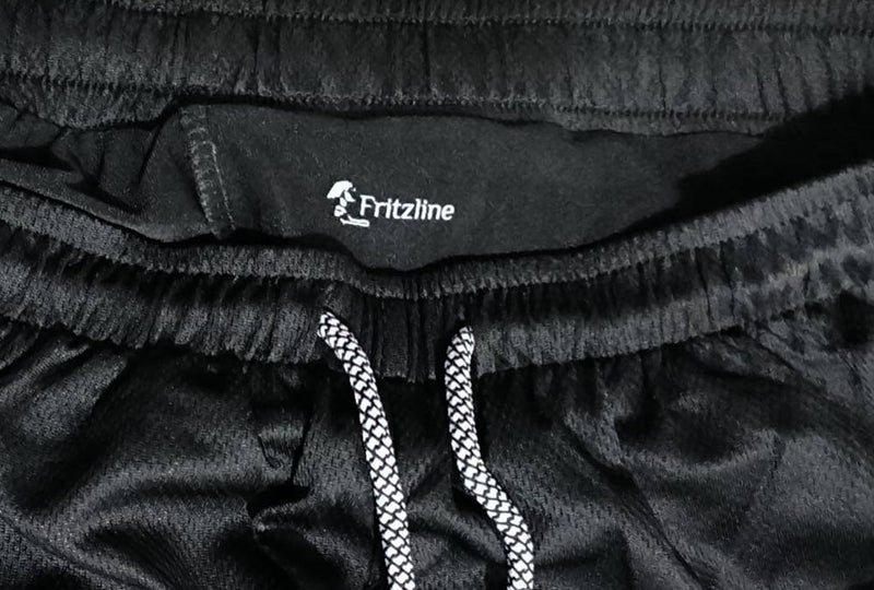 Fritzline® Zwarte 2-in-1 Sportbroek Maat XL met Telefoonzak - Comfortabele Sportshorts- Sportbroek - Fitnessbroek - Korte broek - Sportkleding - 2 in 1 Shorts Heren - Zakken Telefoon