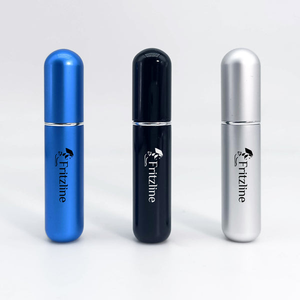 Fritzline® Navulbare Parfumflesjes Set van 3 - Das Original - parfum flesje navulbaar - verstuiver flesjes leeg - reisflesje - mini parfumverstuiver